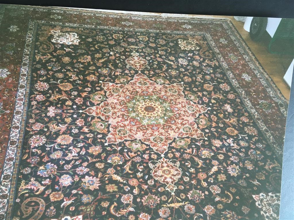 An antique Persian Tabriz